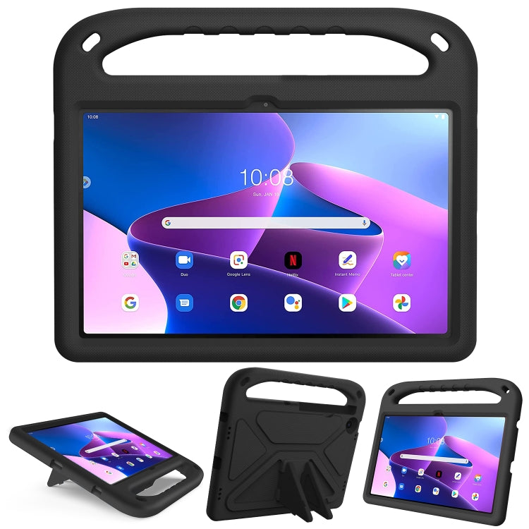 Handle EVA Shockproof Tablet Case with Holder, For iPad Air 3 / Pro 10.5, For iPad 9.7 2018 / 2017, For Lenovo Tab K10, For Lenovo Tab M10 Plus 10.6 3rd Gen 2022, For Samsung Galaxy Tab S6 Lite P610, For Samsung Galaxy Tab A 10.1 2019 T510/T515        ...