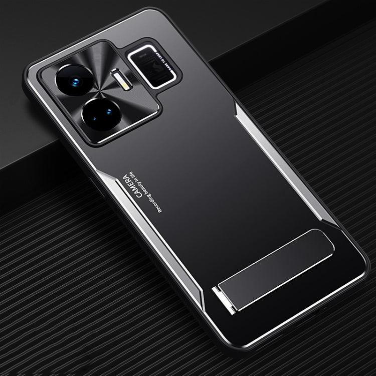 Blade Series TPU + Titanium Alloy Phone Case with Holder, For OPPO A1 Pro / A98, For Realme GT Neo5, For Honor Magic5 Pro, For Honor Magic5