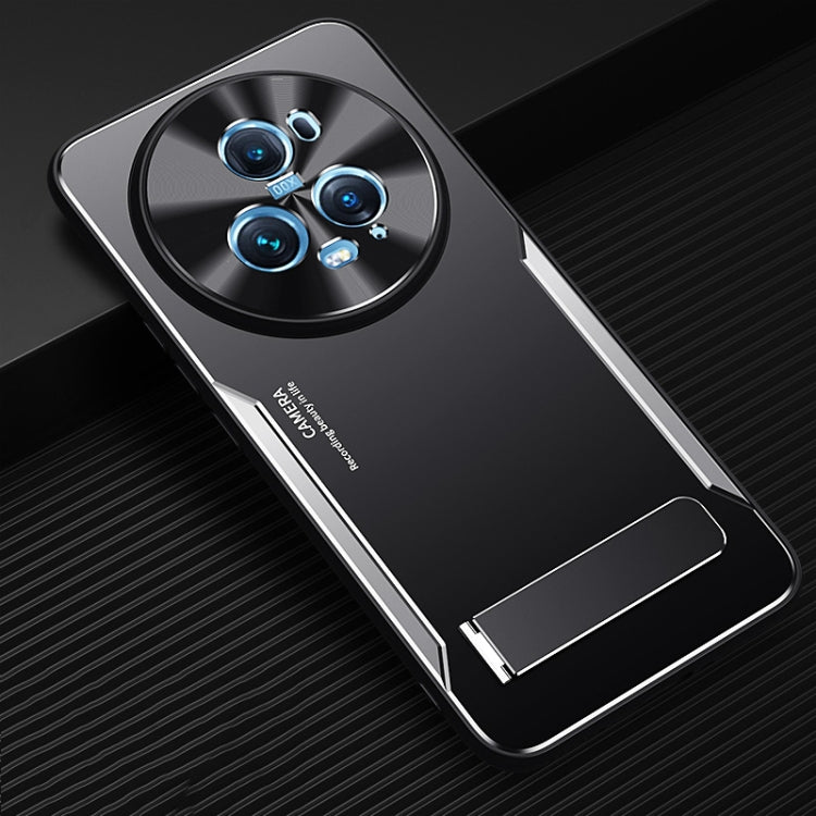 Blade Series TPU + Titanium Alloy Phone Case with Holder, For OPPO A1 Pro / A98, For Realme GT Neo5, For Honor Magic5 Pro, For Honor Magic5