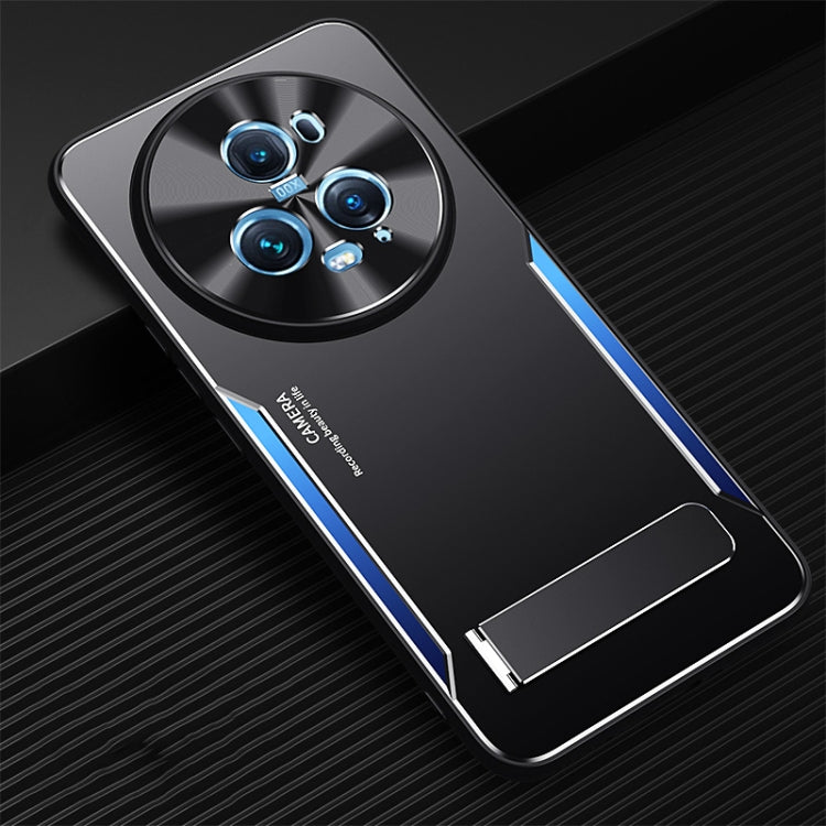 Blade Series TPU + Titanium Alloy Phone Case with Holder, For OPPO A1 Pro / A98, For Realme GT Neo5, For Honor Magic5 Pro, For Honor Magic5