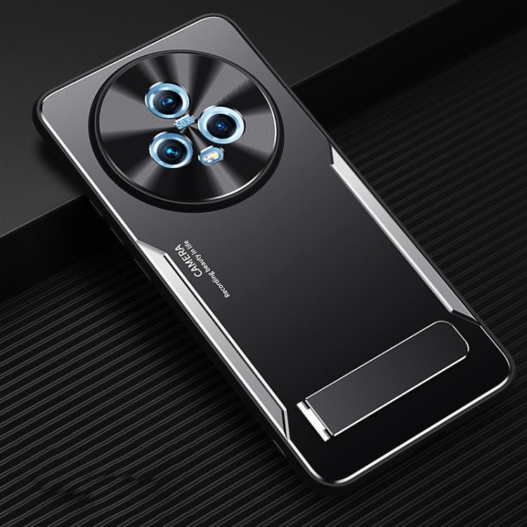 Blade Series TPU + Titanium Alloy Phone Case with Holder, For OPPO A1 Pro / A98, For Realme GT Neo5, For Honor Magic5 Pro, For Honor Magic5