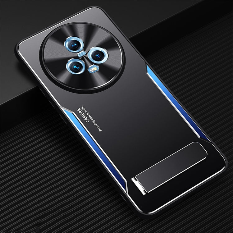 Blade Series TPU + Titanium Alloy Phone Case with Holder, For OPPO A1 Pro / A98, For Realme GT Neo5, For Honor Magic5 Pro, For Honor Magic5