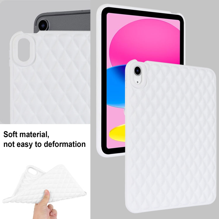 Rhombic TPU Tablet Case, For iPad mini 2024 / mini 6, For iPad mini 5 / 4, For iPad Air 5 10.9 / Air 4, For iPad Air 3 10.5, For iPad 10.2 2021 / 2020 / 2019, For iPad 9.7 2018 / 2017, For iPad 10th Gen 10.9 2022, For iPad Pro 11 2022 / 2021 / 2020