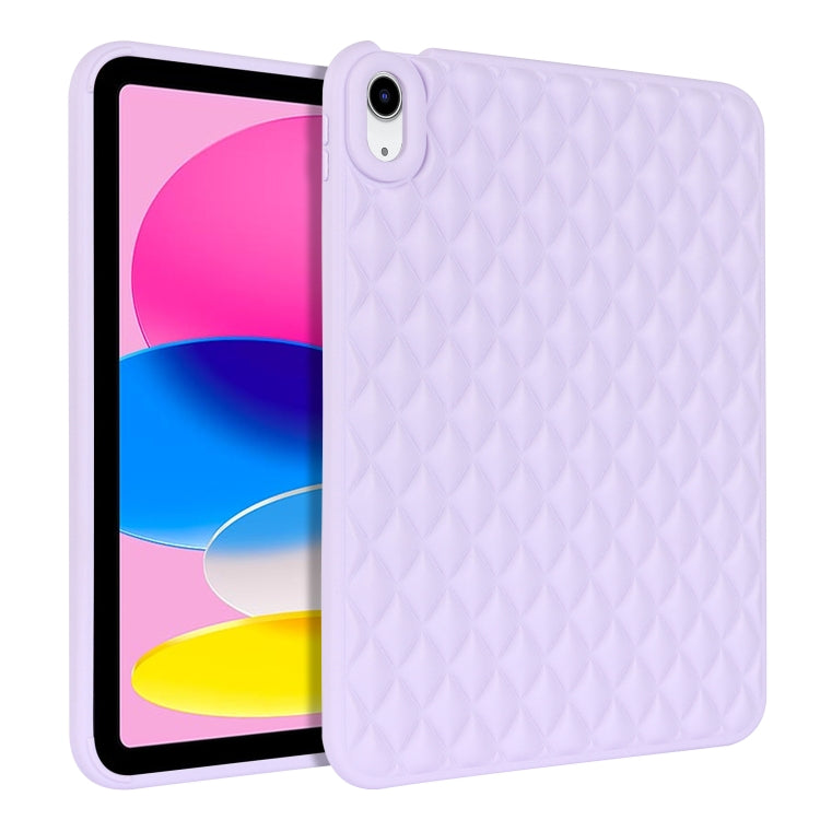 Rhombic TPU Tablet Case, For iPad mini 2024 / mini 6, For iPad mini 5 / 4, For iPad Air 5 10.9 / Air 4, For iPad Air 3 10.5, For iPad 10.2 2021 / 2020 / 2019, For iPad 9.7 2018 / 2017, For iPad 10th Gen 10.9 2022, For iPad Pro 11 2022 / 2021 / 2020