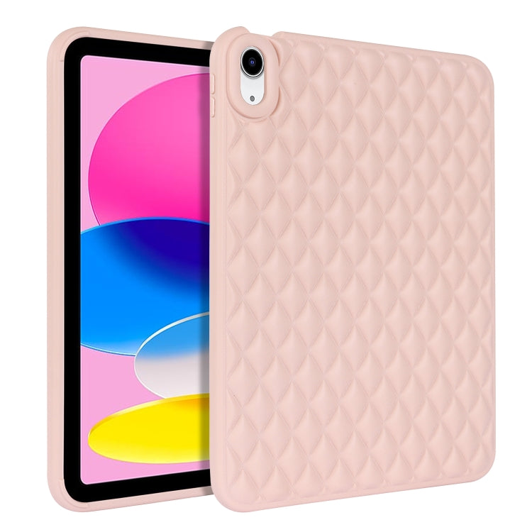 Rhombic TPU Tablet Case, For iPad mini 2024 / mini 6, For iPad mini 5 / 4, For iPad Air 5 10.9 / Air 4, For iPad Air 3 10.5, For iPad 10.2 2021 / 2020 / 2019, For iPad 9.7 2018 / 2017, For iPad 10th Gen 10.9 2022, For iPad Pro 11 2022 / 2021 / 2020
