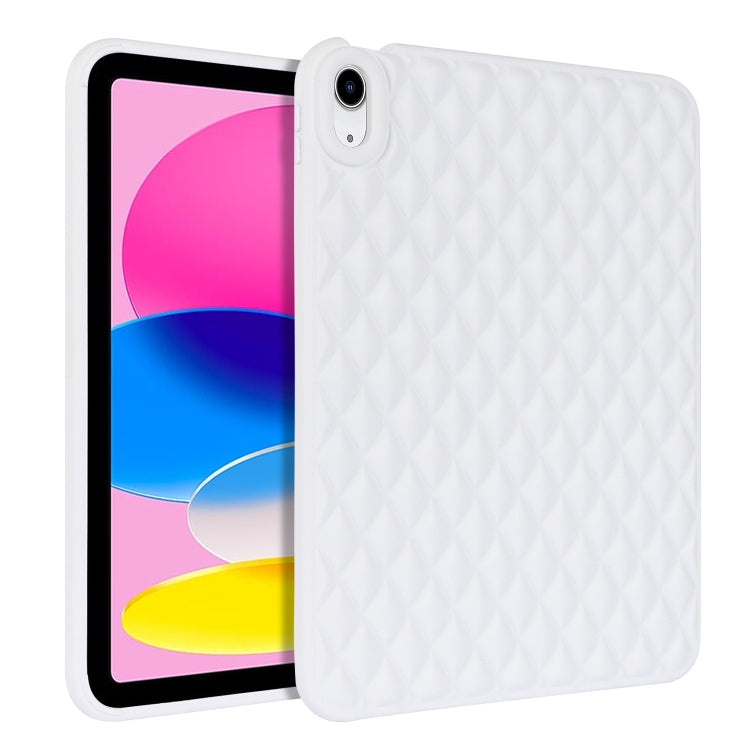 Rhombic TPU Tablet Case, For iPad mini 2024 / mini 6, For iPad mini 5 / 4, For iPad Air 5 10.9 / Air 4, For iPad Air 3 10.5, For iPad 10.2 2021 / 2020 / 2019, For iPad 9.7 2018 / 2017, For iPad 10th Gen 10.9 2022, For iPad Pro 11 2022 / 2021 / 2020