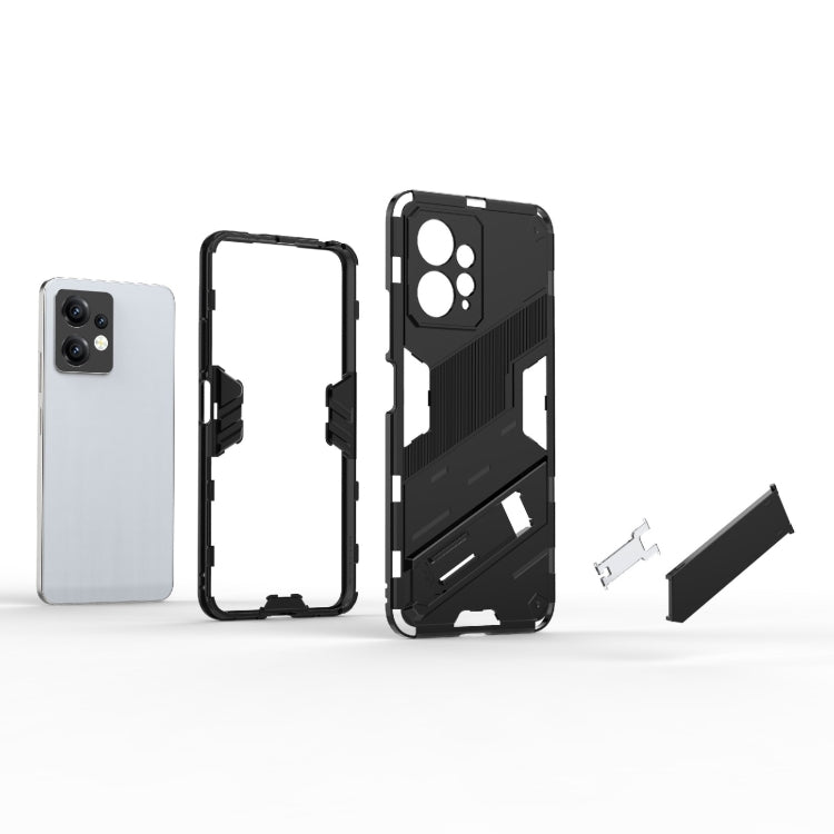 Punk Armor 2 in 1 PC + TPU Shockproof Phone Case with Holder, For Xiaomi Redmi Note 12 4G Global, For Xiaomi 13 Lite