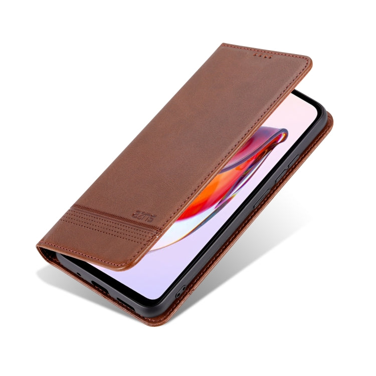 AZNS Magnetic Calf Texture Flip Leather Phone Case, For Xiaomi Redmi 12C / Redmi 11A / Poco C55