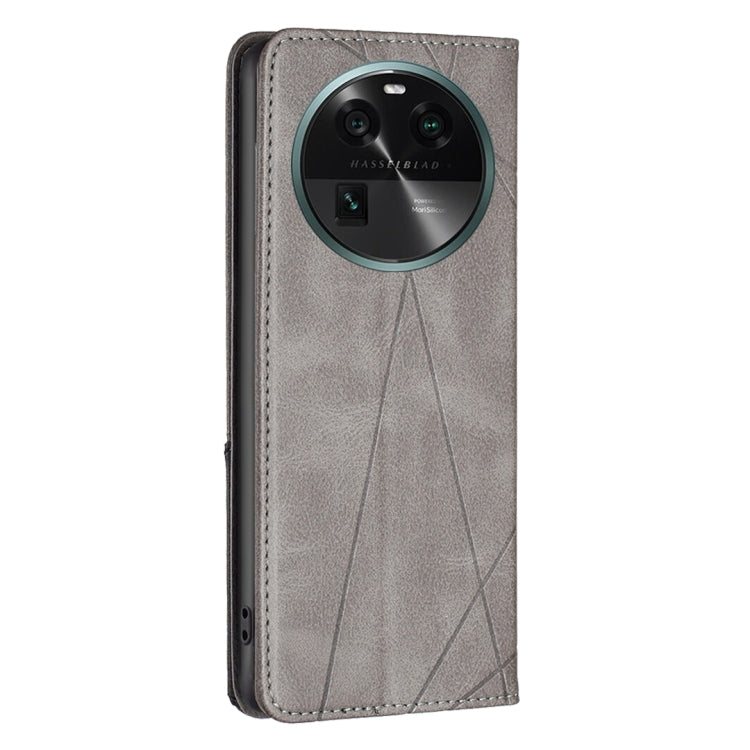 Prismatic Invisible Magnetic Leather Phone Case, For OPPO Find X6 5G, For OPPO Find X6 Pro 5G, For Realme C55, For Xiaomi Redmi Note 12 4G Global, For Samsung Galaxy A24 4G, For Samsung Galaxy M14 5G, For Nokia G22