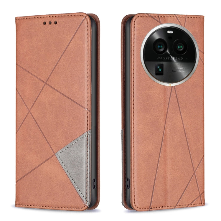 Prismatic Invisible Magnetic Leather Phone Case, For OPPO Find X6 5G, For OPPO Find X6 Pro 5G, For Realme C55, For Xiaomi Redmi Note 12 4G Global, For Samsung Galaxy A24 4G, For Samsung Galaxy M14 5G, For Nokia G22