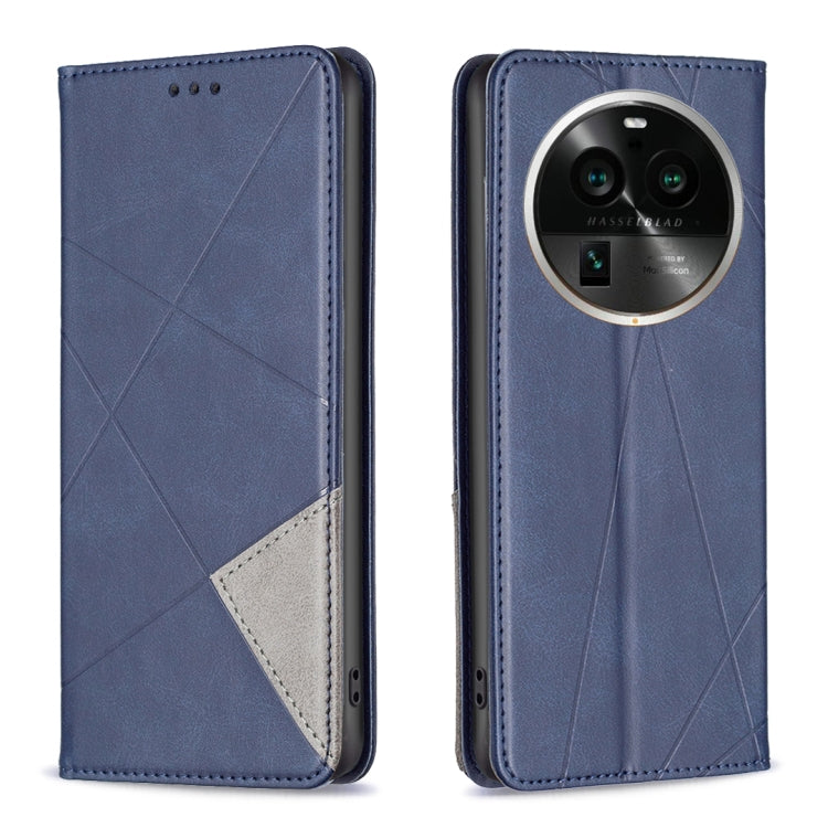 Prismatic Invisible Magnetic Leather Phone Case, For OPPO Find X6 5G, For OPPO Find X6 Pro 5G, For Realme C55, For Xiaomi Redmi Note 12 4G Global, For Samsung Galaxy A24 4G, For Samsung Galaxy M14 5G, For Nokia G22