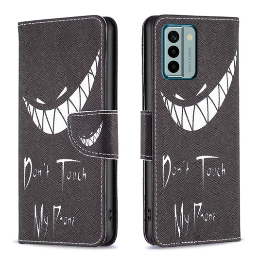 Colored Drawing Pattern Leather Phone Case, For Nokia G22