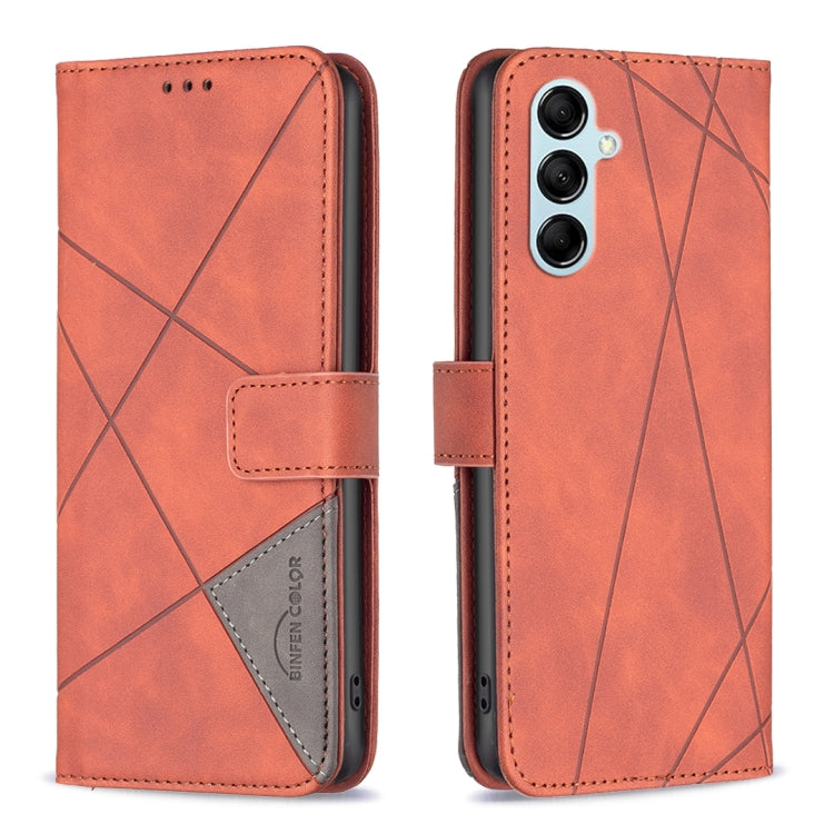 Magnetic Buckle Rhombus Texture Leather Phone Case, For OPPO Find X6 5G, For OPPO Find X6 Pro 5G, For Realme C55, For Xiaomi Redmi Note 12 4G Global, For Samsung Galaxy A24 4G, For Samsung Galaxy M14 5G, For Nokia G22