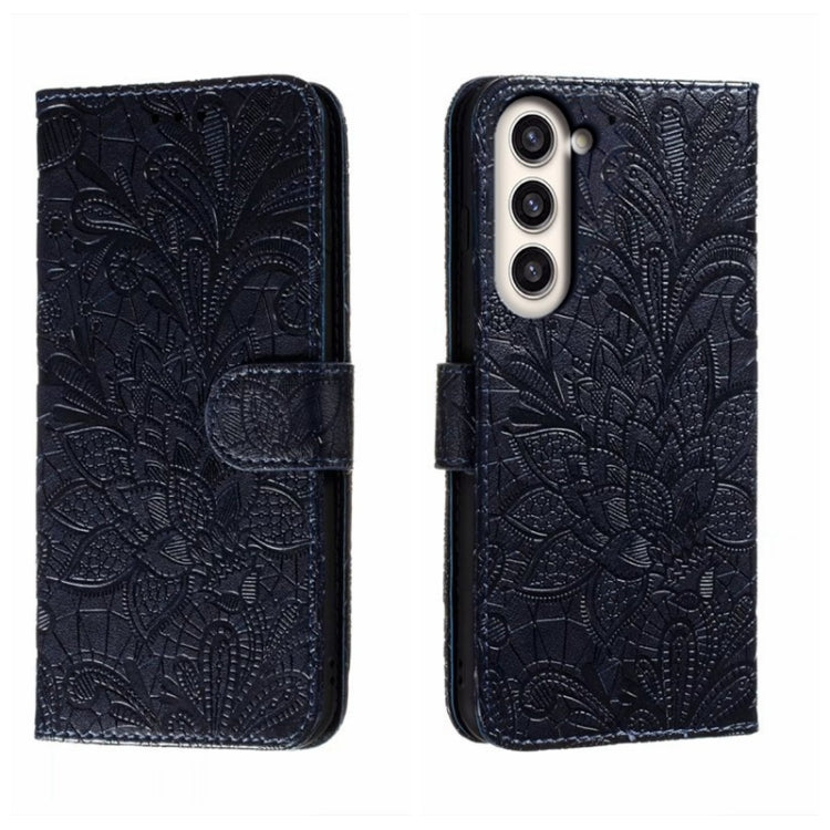 Lace Flower Embossing Flip Leather Phone Case, For Samsung Galaxy A04e, For Samsung Galaxy A14 4G, For Samsung Galaxy A24 5G, For Samsung Galaxy A34 5G, For Samsung Galaxy A54 5G, For Samsung Galaxy S23 5G, For Samsung Galaxy S23+ 5G                   ...