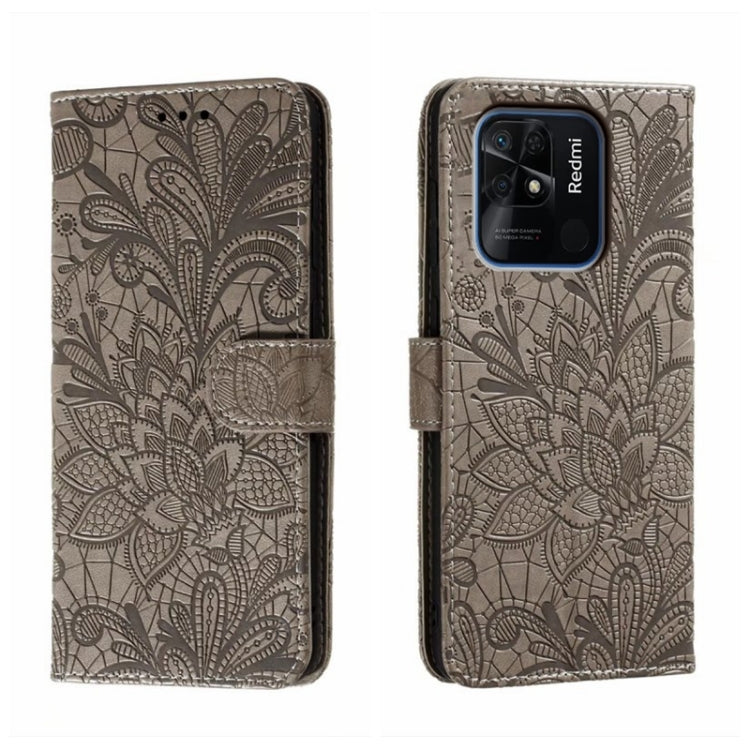 Lace Flower Embossing Flip Leather Phone Case, For Xiaomi Redmi 10C, For Xiaomi Redmi 12C, For Xiaomi Redmi A1, For Xiaomi Redmi K50 Ultra, For Xiaomi Redmi K60, For Xiaomi Redmi Note 12 5G Global, For Xiaomi Redmi Note 12 Pro, For Xiaomi 12 Lite