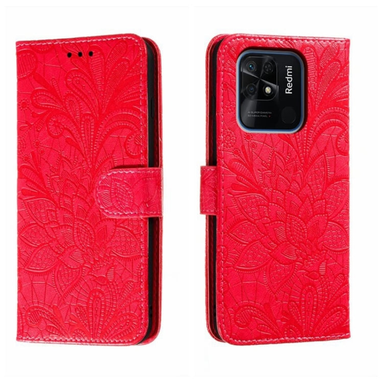 Lace Flower Embossing Flip Leather Phone Case, For Xiaomi Redmi 10C, For Xiaomi Redmi 12C, For Xiaomi Redmi A1, For Xiaomi Redmi K50 Ultra, For Xiaomi Redmi K60, For Xiaomi Redmi Note 12 5G Global, For Xiaomi Redmi Note 12 Pro, For Xiaomi 12 Lite