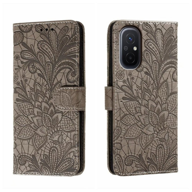 Lace Flower Embossing Flip Leather Phone Case, For Xiaomi Redmi 10C, For Xiaomi Redmi 12C, For Xiaomi Redmi A1, For Xiaomi Redmi K50 Ultra, For Xiaomi Redmi K60, For Xiaomi Redmi Note 12 5G Global, For Xiaomi Redmi Note 12 Pro, For Xiaomi 12 Lite