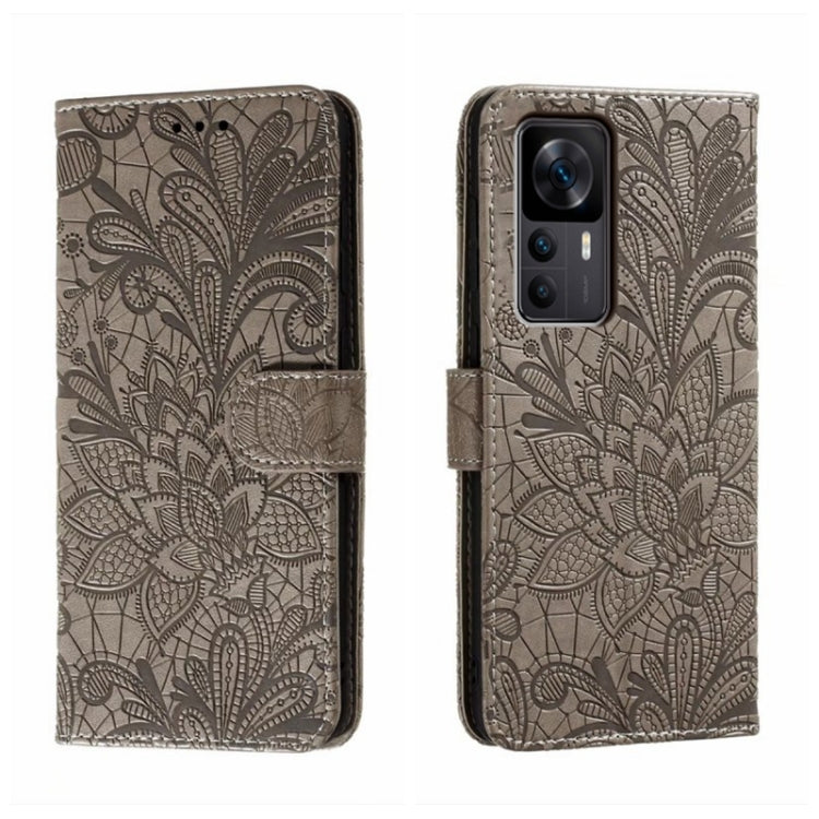 Lace Flower Embossing Flip Leather Phone Case, For Xiaomi Redmi 10C, For Xiaomi Redmi 12C, For Xiaomi Redmi A1, For Xiaomi Redmi K50 Ultra, For Xiaomi Redmi K60, For Xiaomi Redmi Note 12 5G Global, For Xiaomi Redmi Note 12 Pro, For Xiaomi 12 Lite