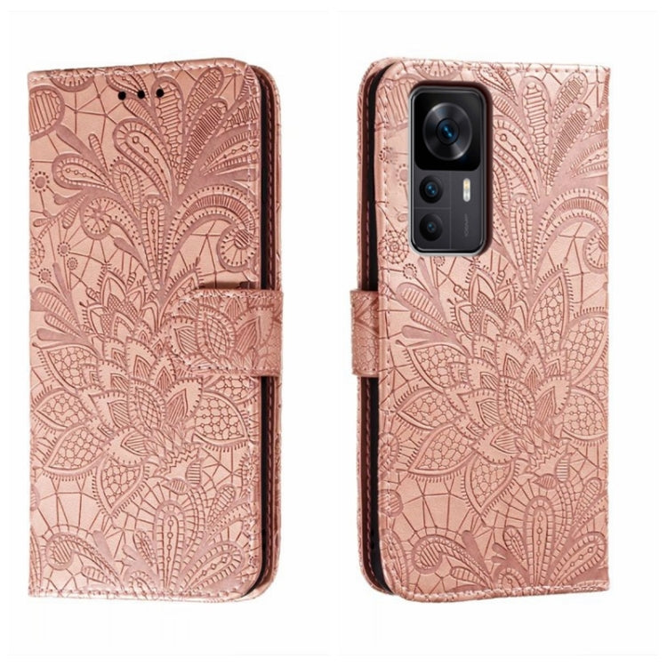 Lace Flower Embossing Flip Leather Phone Case, For Xiaomi Redmi 10C, For Xiaomi Redmi 12C, For Xiaomi Redmi A1, For Xiaomi Redmi K50 Ultra, For Xiaomi Redmi K60, For Xiaomi Redmi Note 12 5G Global, For Xiaomi Redmi Note 12 Pro, For Xiaomi 12 Lite