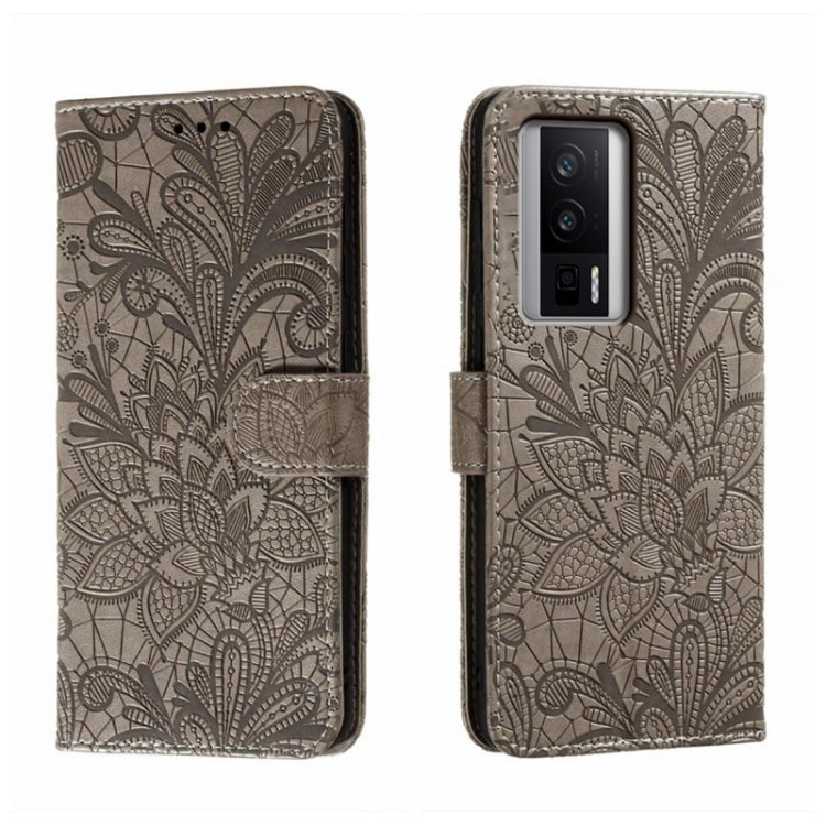 Lace Flower Embossing Flip Leather Phone Case, For Xiaomi Redmi 10C, For Xiaomi Redmi 12C, For Xiaomi Redmi A1, For Xiaomi Redmi K50 Ultra, For Xiaomi Redmi K60, For Xiaomi Redmi Note 12 5G Global, For Xiaomi Redmi Note 12 Pro, For Xiaomi 12 Lite
