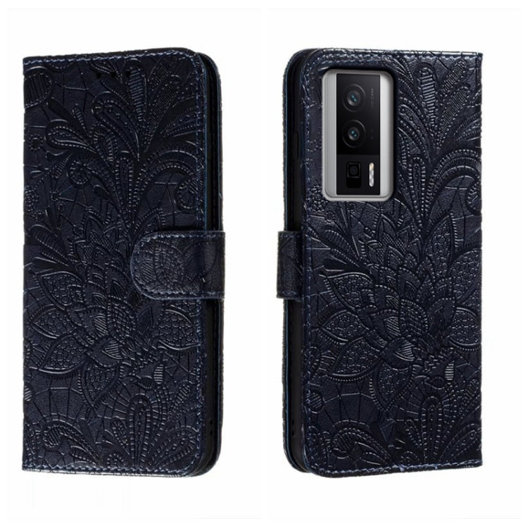 Lace Flower Embossing Flip Leather Phone Case, For Xiaomi Redmi 10C, For Xiaomi Redmi 12C, For Xiaomi Redmi A1, For Xiaomi Redmi K50 Ultra, For Xiaomi Redmi K60, For Xiaomi Redmi Note 12 5G Global, For Xiaomi Redmi Note 12 Pro, For Xiaomi 12 Lite