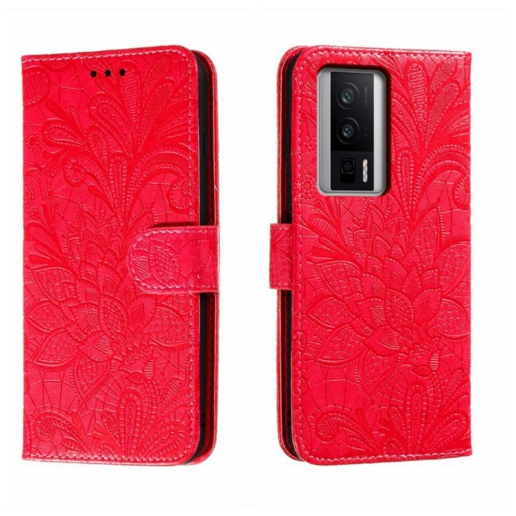 Lace Flower Embossing Flip Leather Phone Case, For Xiaomi Redmi 10C, For Xiaomi Redmi 12C, For Xiaomi Redmi A1, For Xiaomi Redmi K50 Ultra, For Xiaomi Redmi K60, For Xiaomi Redmi Note 12 5G Global, For Xiaomi Redmi Note 12 Pro, For Xiaomi 12 Lite
