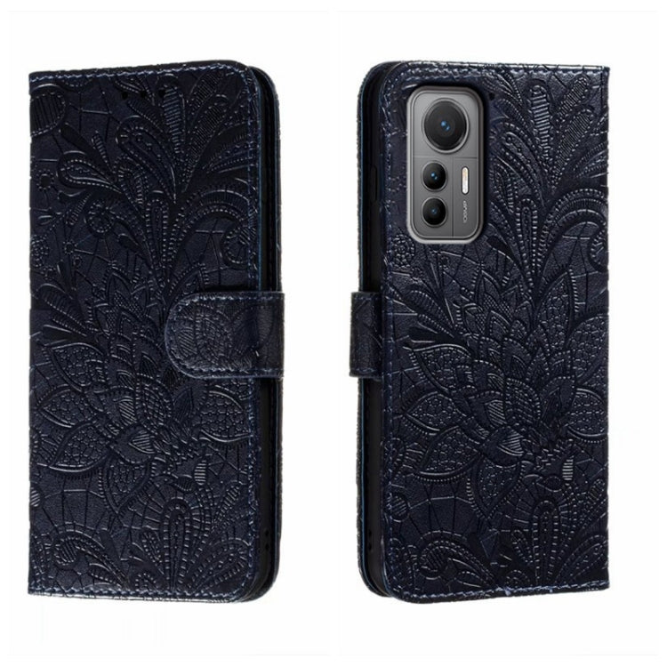 Lace Flower Embossing Flip Leather Phone Case, For Xiaomi Redmi 10C, For Xiaomi Redmi 12C, For Xiaomi Redmi A1, For Xiaomi Redmi K50 Ultra, For Xiaomi Redmi K60, For Xiaomi Redmi Note 12 5G Global, For Xiaomi Redmi Note 12 Pro, For Xiaomi 12 Lite