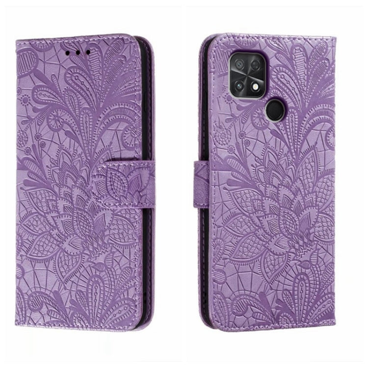 Lace Flower Embossing Flip Leather Phone Case, For Xiaomi 13, For Xiaomi Poco C40, For Xiaomi Poco M4 Pro