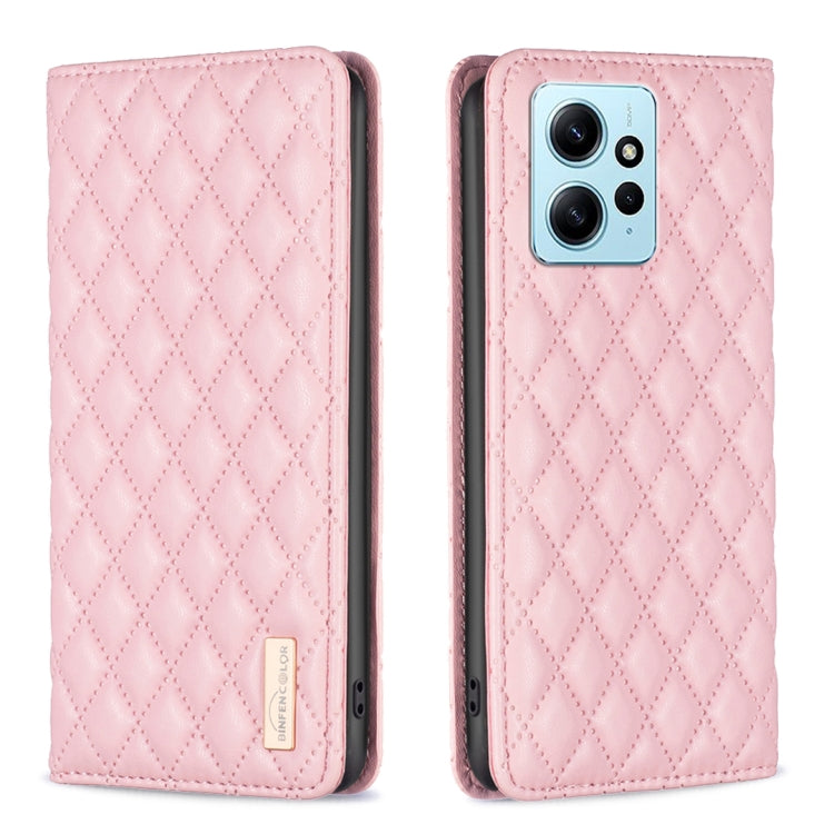 Diamond Lattice Magnetic Leather Flip Phone Case, For Xiaomi Redmi Note 12 4G Global, For Nokia G22, For Samsung Galaxy A24 4G, For Samsung Galaxy M14 5G