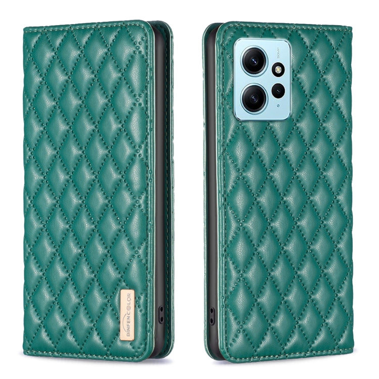 Diamond Lattice Magnetic Leather Flip Phone Case, For Xiaomi Redmi Note 12 4G Global, For Nokia G22, For Samsung Galaxy A24 4G, For Samsung Galaxy M14 5G