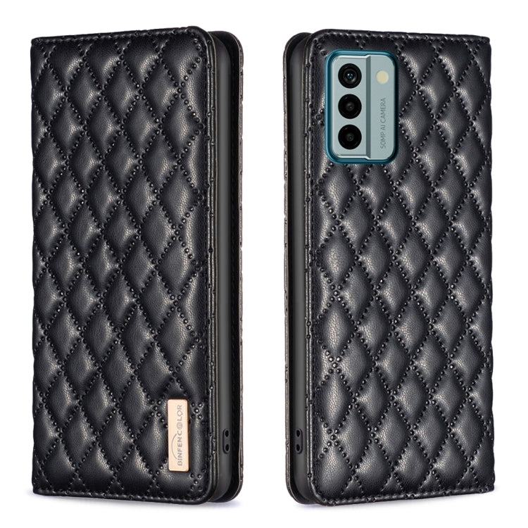 Diamond Lattice Magnetic Leather Flip Phone Case, For Xiaomi Redmi Note 12 4G Global, For Nokia G22, For Samsung Galaxy A24 4G, For Samsung Galaxy M14 5G