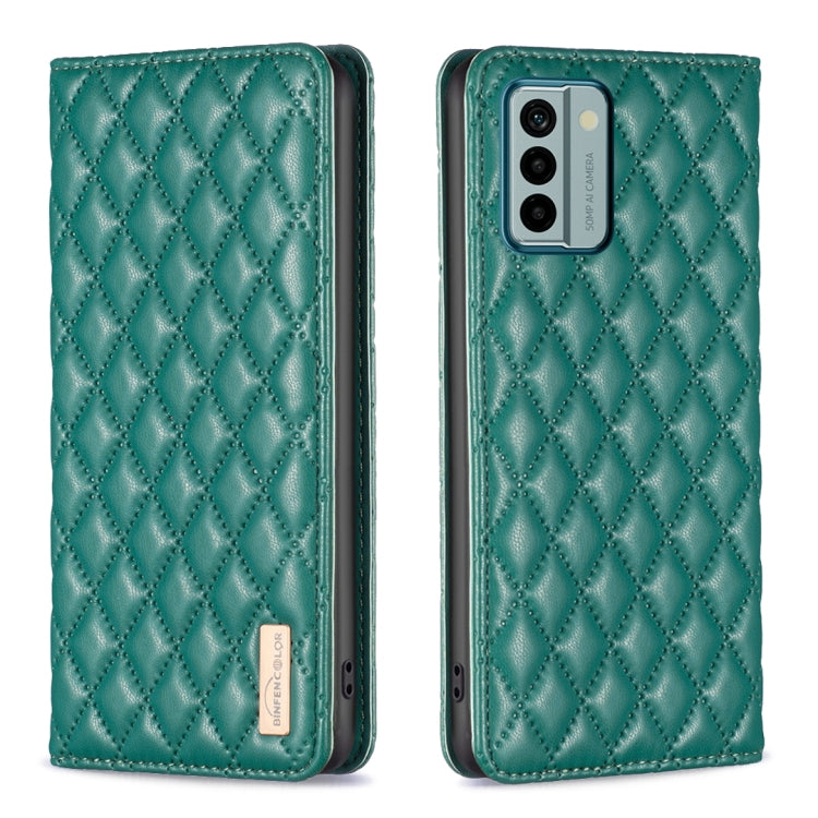 Diamond Lattice Magnetic Leather Flip Phone Case, For Xiaomi Redmi Note 12 4G Global, For Nokia G22, For Samsung Galaxy A24 4G, For Samsung Galaxy M14 5G