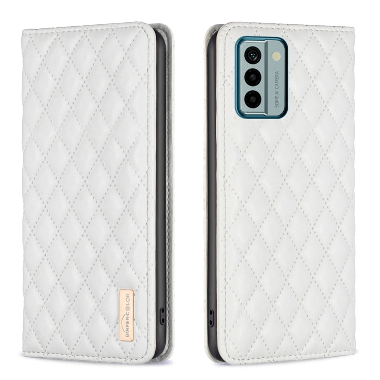 Diamond Lattice Magnetic Leather Flip Phone Case, For Xiaomi Redmi Note 12 4G Global, For Nokia G22, For Samsung Galaxy A24 4G, For Samsung Galaxy M14 5G