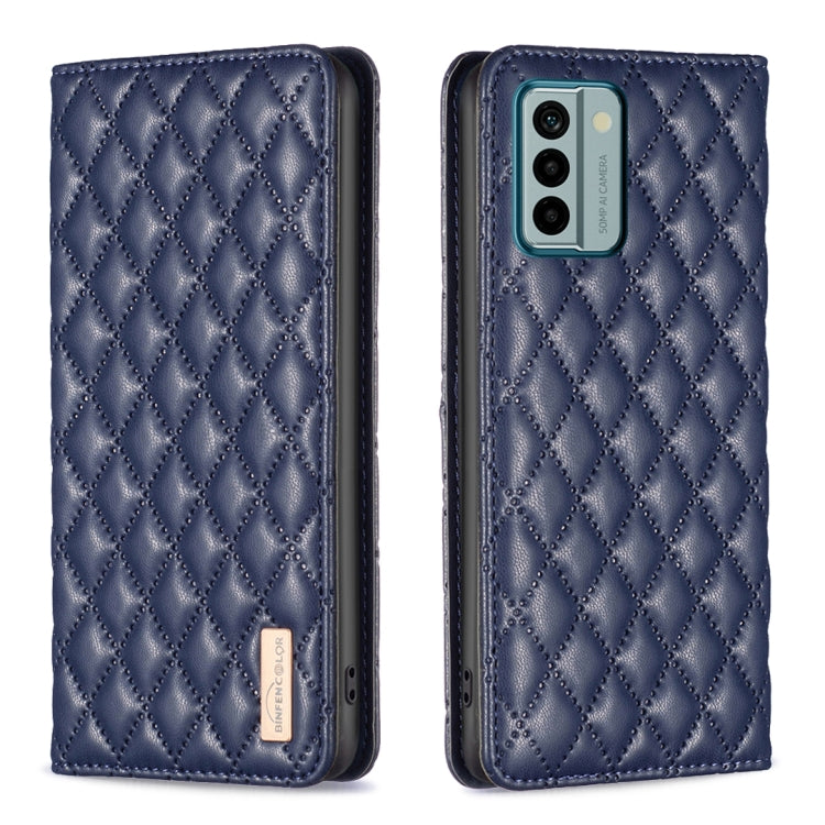 Diamond Lattice Magnetic Leather Flip Phone Case, For Xiaomi Redmi Note 12 4G Global, For Nokia G22, For Samsung Galaxy A24 4G, For Samsung Galaxy M14 5G