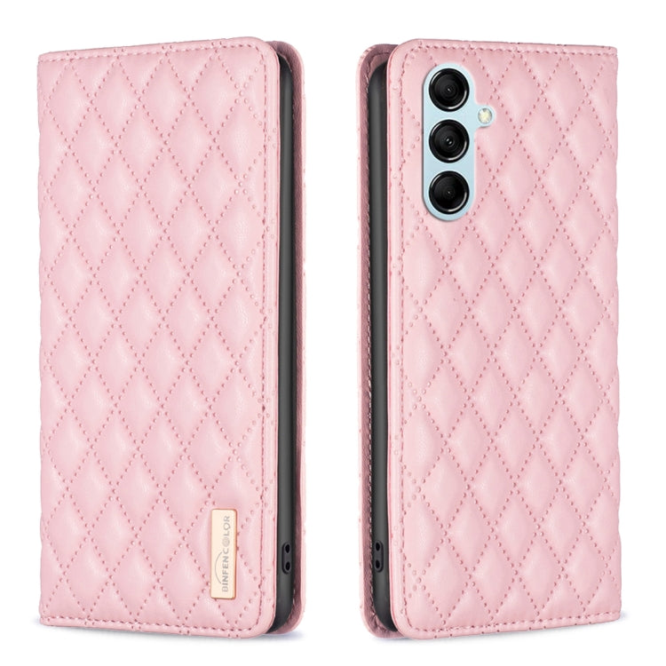 Diamond Lattice Magnetic Leather Flip Phone Case, For Xiaomi Redmi Note 12 4G Global, For Nokia G22, For Samsung Galaxy A24 4G, For Samsung Galaxy M14 5G