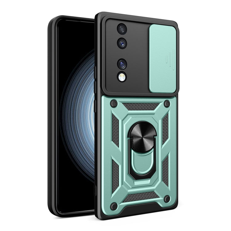 Sliding Camera Cover Design TPU+PC Phone Case, For Honor 70 5G