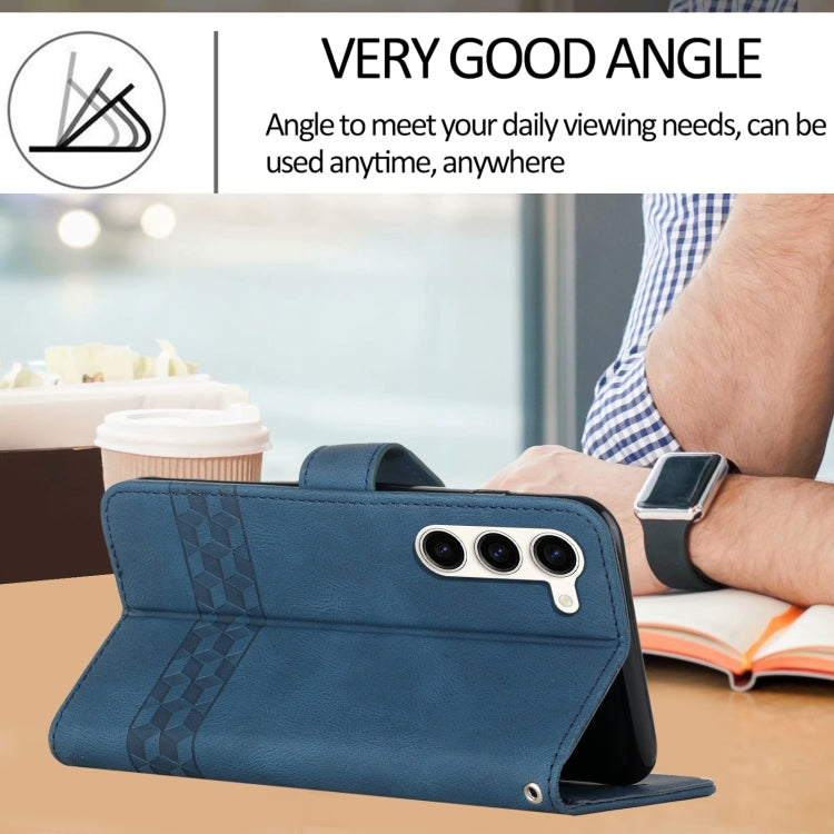 Cubic Skin Feel Flip Leather Phone Case, For Samsung Galaxy S23 5G, For Samsung Galaxy S23+ 5G, For Samsung Galaxy S23 Ultra 5G, For Samsung Galaxy A04 / A04e, For Samsung Galaxy A14 5G, For Samsung Galaxy A34 5G, For Samsung Galaxy A54 5G