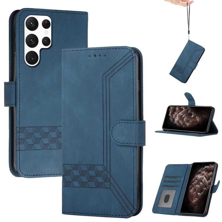 Cubic Skin Feel Flip Leather Phone Case, For Samsung Galaxy S23 5G, For Samsung Galaxy S23+ 5G, For Samsung Galaxy S23 Ultra 5G, For Samsung Galaxy A04 / A04e, For Samsung Galaxy A14 5G, For Samsung Galaxy A34 5G, For Samsung Galaxy A54 5G