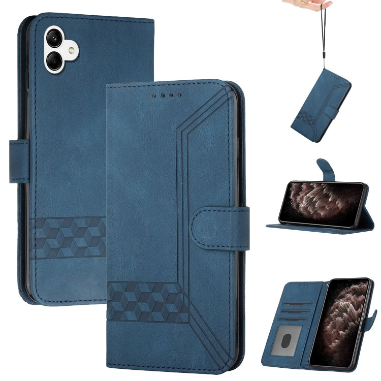 Cubic Skin Feel Flip Leather Phone Case, For Samsung Galaxy S23 5G, For Samsung Galaxy S23+ 5G, For Samsung Galaxy S23 Ultra 5G, For Samsung Galaxy A04 / A04e, For Samsung Galaxy A14 5G, For Samsung Galaxy A34 5G, For Samsung Galaxy A54 5G