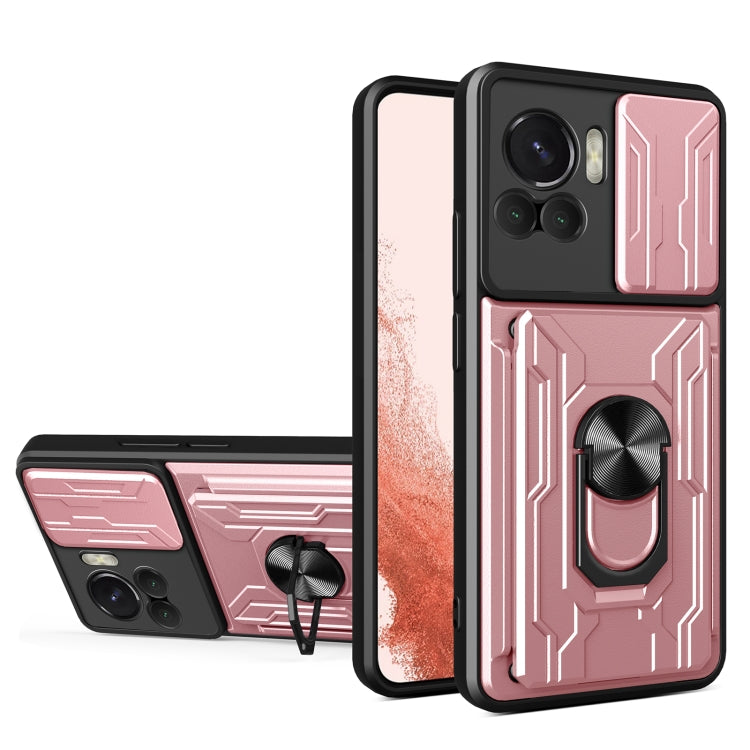 Sliding Camshield TPU+PC Phone Case with Card Slot, For Motorola Edge 30 Ultra 5G, For OPPO A17 4G, For Realme 10 4G, For Samsung Galaxy A14 5G / 4G