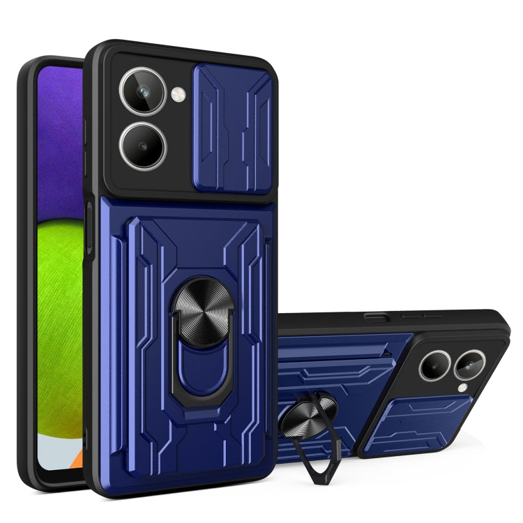Sliding Camshield TPU+PC Phone Case with Card Slot, For Motorola Edge 30 Ultra 5G, For OPPO A17 4G, For Realme 10 4G, For Samsung Galaxy A14 5G / 4G