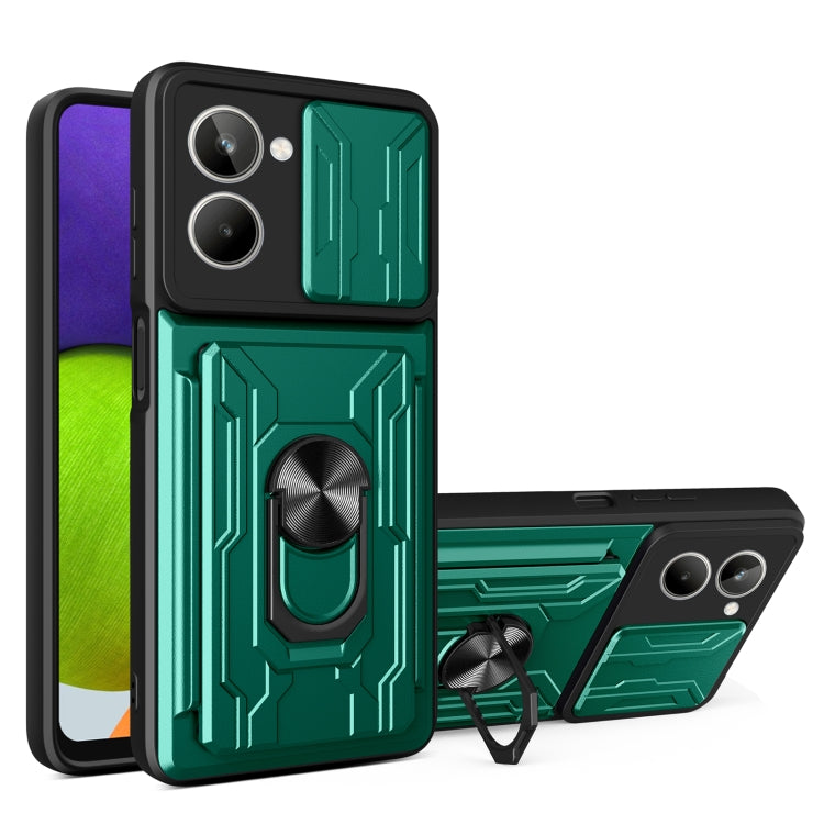 Sliding Camshield TPU+PC Phone Case with Card Slot, For Motorola Edge 30 Ultra 5G, For OPPO A17 4G, For Realme 10 4G, For Samsung Galaxy A14 5G / 4G