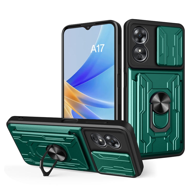 Sliding Camshield TPU+PC Phone Case with Card Slot, For Motorola Edge 30 Ultra 5G, For OPPO A17 4G, For Realme 10 4G, For Samsung Galaxy A14 5G / 4G