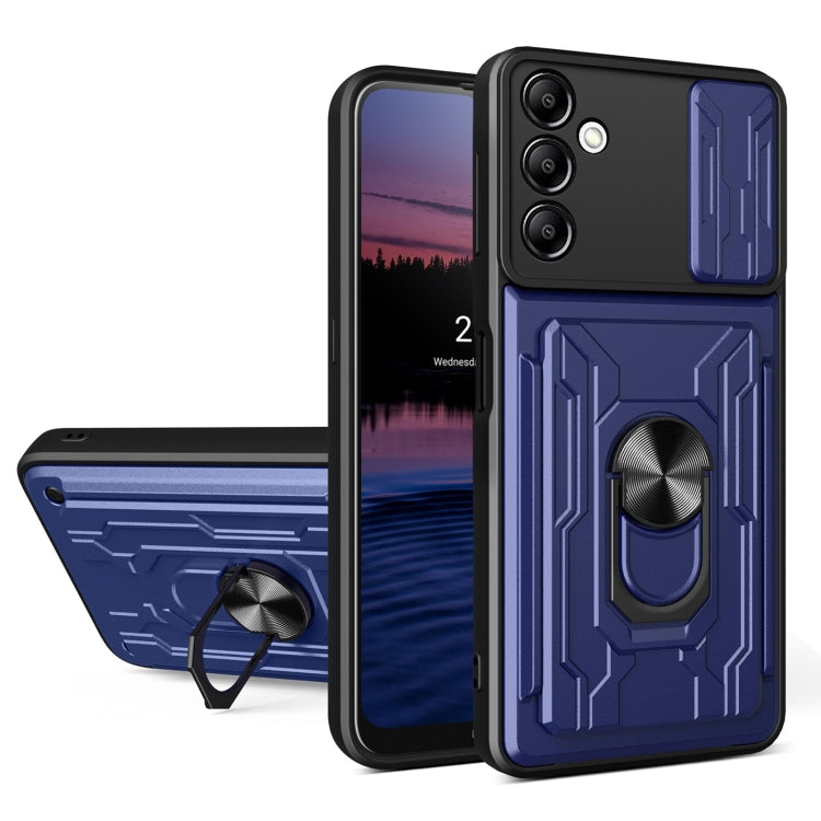Sliding Camshield TPU+PC Phone Case with Card Slot, For Motorola Edge 30 Ultra 5G, For OPPO A17 4G, For Realme 10 4G, For Samsung Galaxy A14 5G / 4G