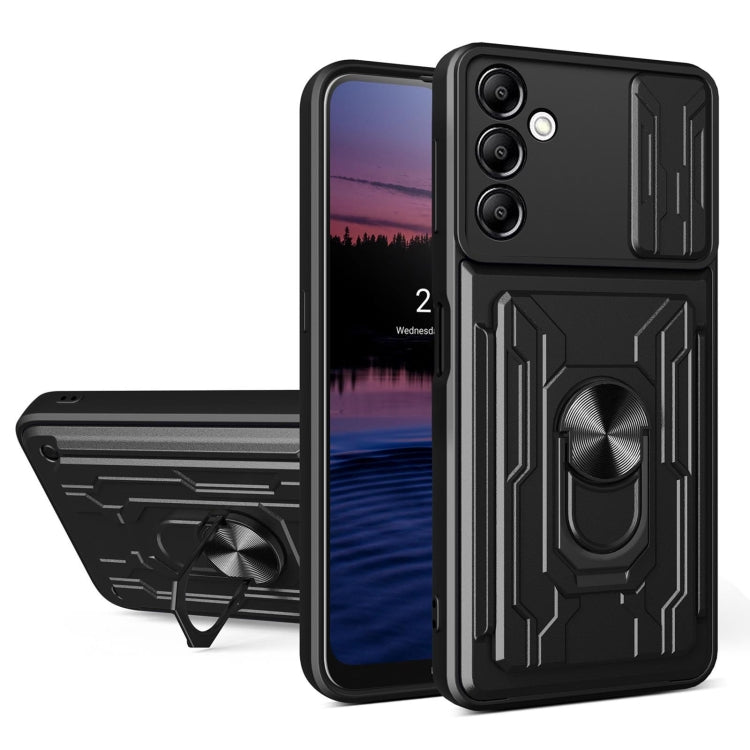 Sliding Camshield TPU+PC Phone Case with Card Slot, For Motorola Edge 30 Ultra 5G, For OPPO A17 4G, For Realme 10 4G, For Samsung Galaxy A14 5G / 4G