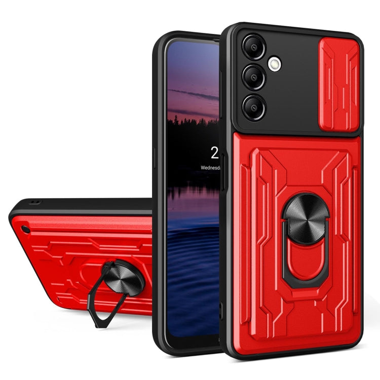 Sliding Camshield TPU+PC Phone Case with Card Slot, For Motorola Edge 30 Ultra 5G, For OPPO A17 4G, For Realme 10 4G, For Samsung Galaxy A14 5G / 4G