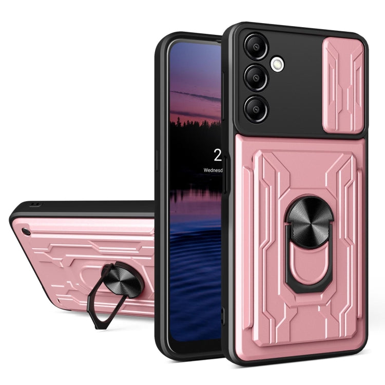 Sliding Camshield TPU+PC Phone Case with Card Slot, For Motorola Edge 30 Ultra 5G, For OPPO A17 4G, For Realme 10 4G, For Samsung Galaxy A14 5G / 4G