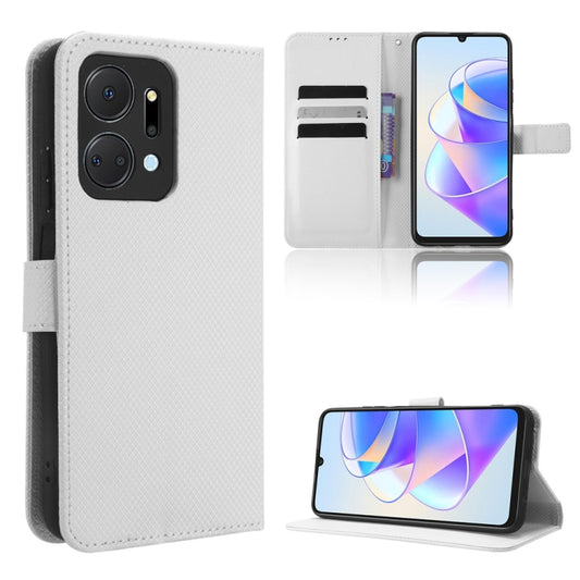 Diamond Texture Leather Phone Case, For Honor X7a, For Honor X8a, For Kyocera Digno SX3 KYG02, For Honor Magic5 Pro, For Honor Magic5, For Honor X5, For Samsung Galaxy A24 4G, For Samsung Galaxy M13 4G / M23 5G, For Xiaomi 13 Lite / Civi 2 5G
