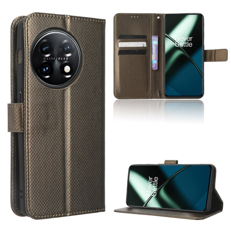 Diamond Texture Leather Phone Case, For OnePlus 11R / Ace 2, For OnePlus Ace 2V, For Umidigi A13 Pro 5G, For ZTE Blade A32, For ZTE Blade V40 Design