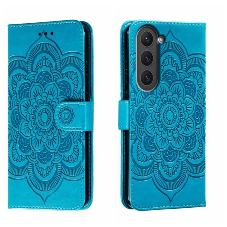 Sun Mandala Embossing Pattern Phone Leather Case, For Samsung Galaxy A04e, For Samsung Galaxy A14 4G, For Samsung Galaxy A24 5G, For Samsung Galaxy A34 5G, For Samsung Galaxy A54 5G, For Samsung Galaxy S23 5G